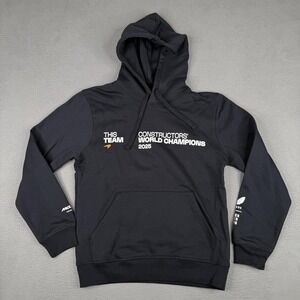 McLaren Hoodie Sweatshirt Mens Small Black F1 Racing Castore 2025 Champs